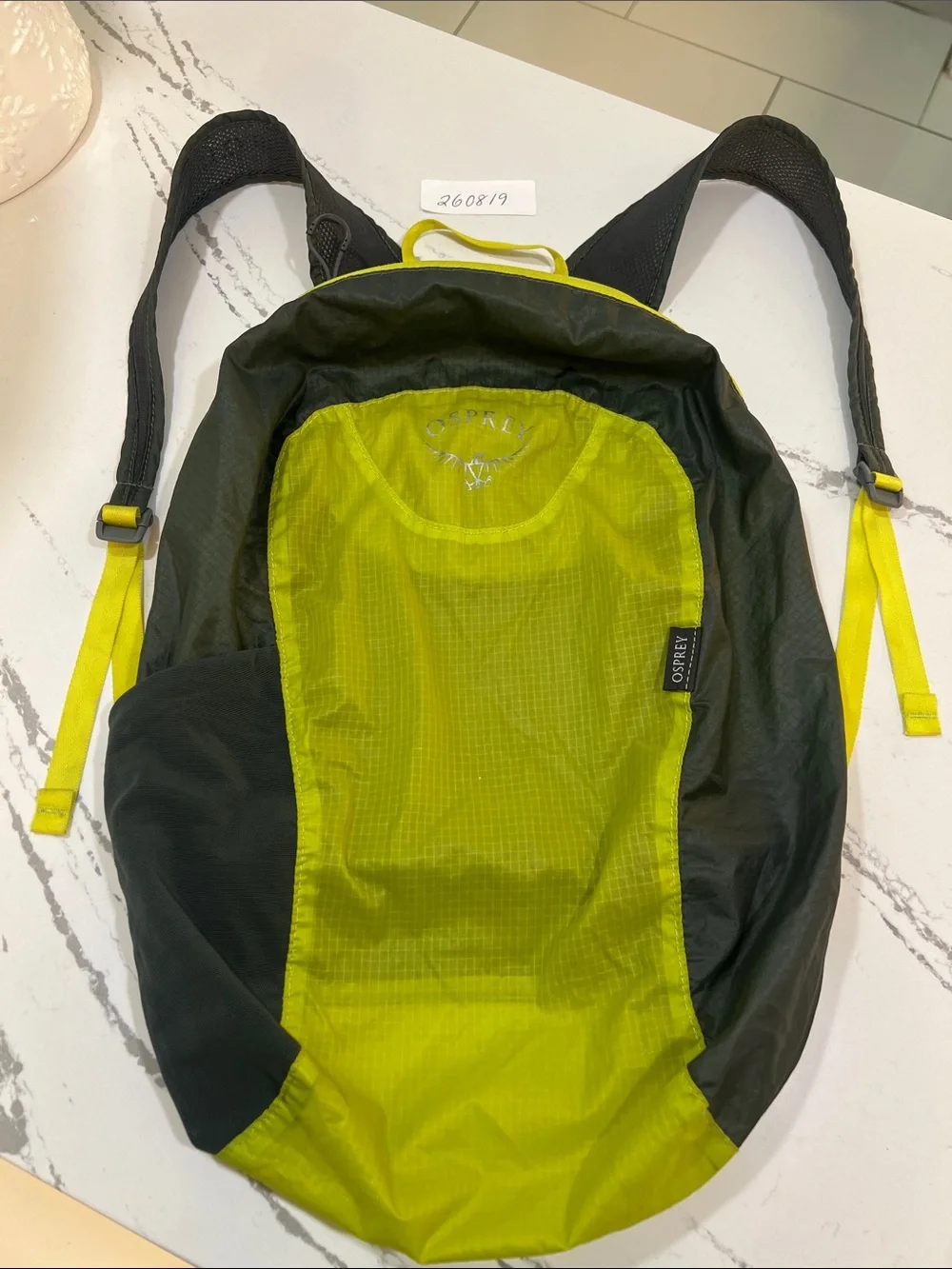 OSPREY Ultralight Stuff Pack 18L Backpack Olive Green Lime Packable Unisex